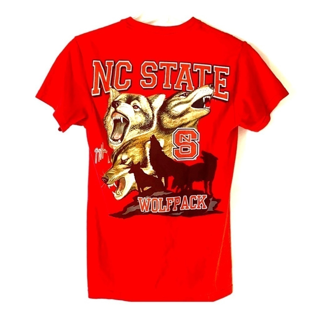 Guy Harvey Sz S NC State Wolfpack Graphic T-shirt